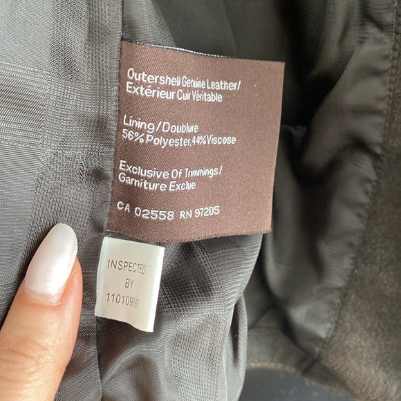 ❌SOLD❌Men’s Danier Leather Blazer Jacket - Picture 8 of 8